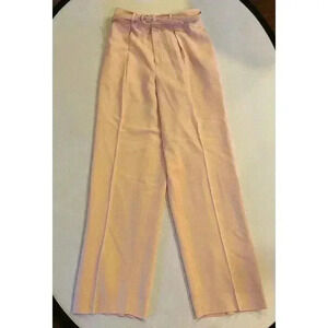 Ralph Lauren Collection Purple Label Pants Women’s Sz 12 Pink 100% Wool Trousers